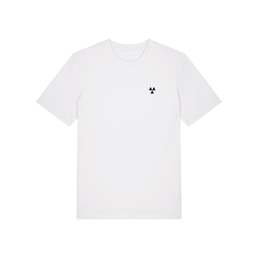 THE NORDIC LW SS TEE // Nordic Ice White