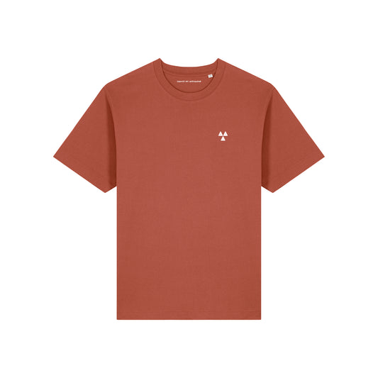 THE NORDIC HW SS TEE // Nordic Brick Red