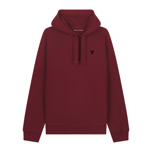 THE NORDIC BASIC HOODIE // Nordic Blood Red