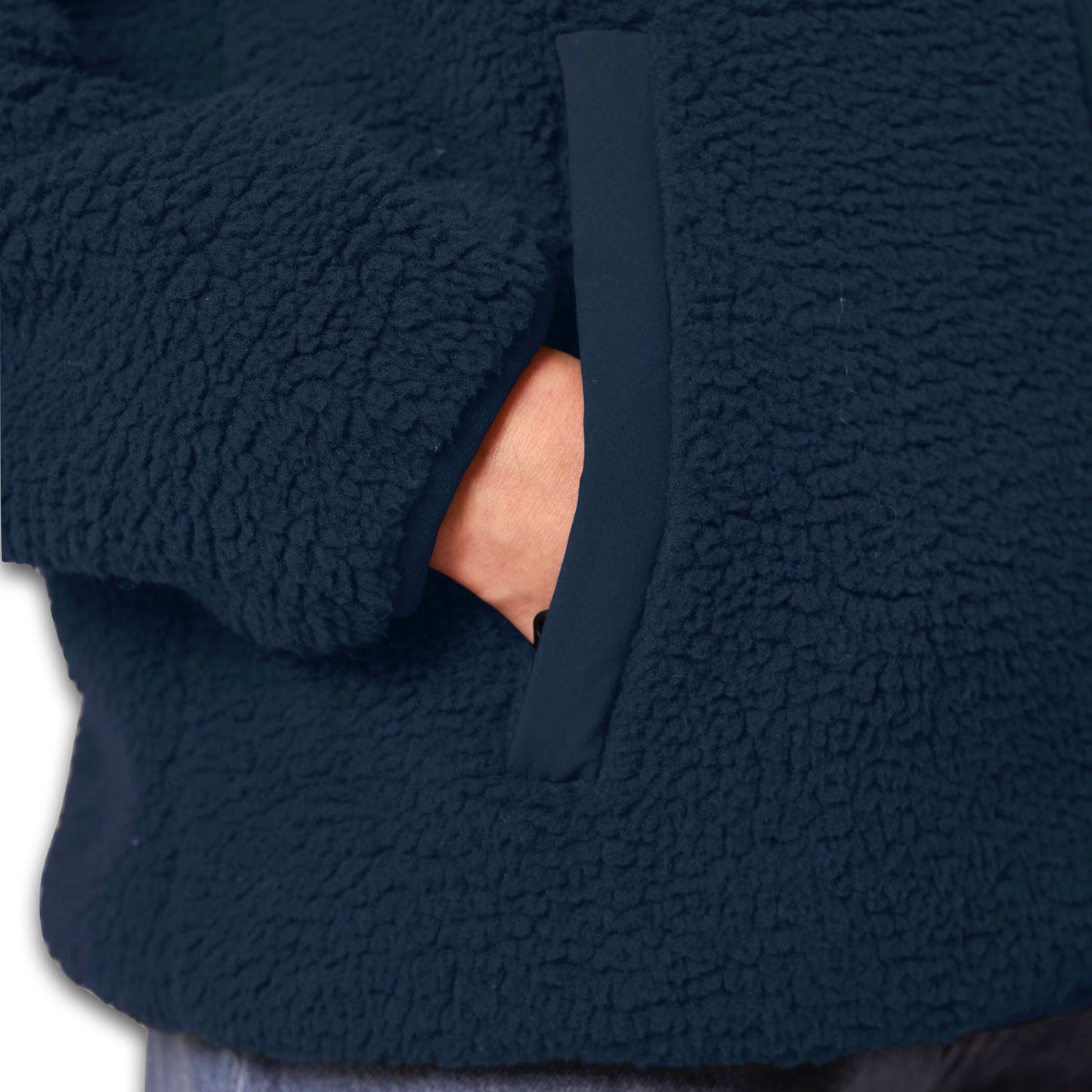 THE NORDIC CORE PILE JACKET // Nordic Midnight Blue