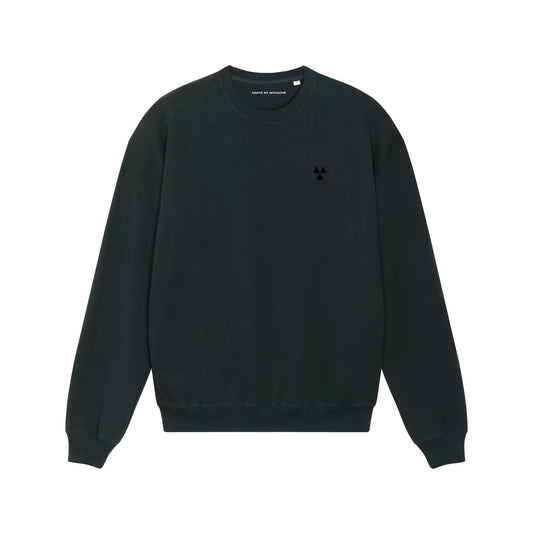THE NORDIC HW CREWNECK // Nordic Deep Black