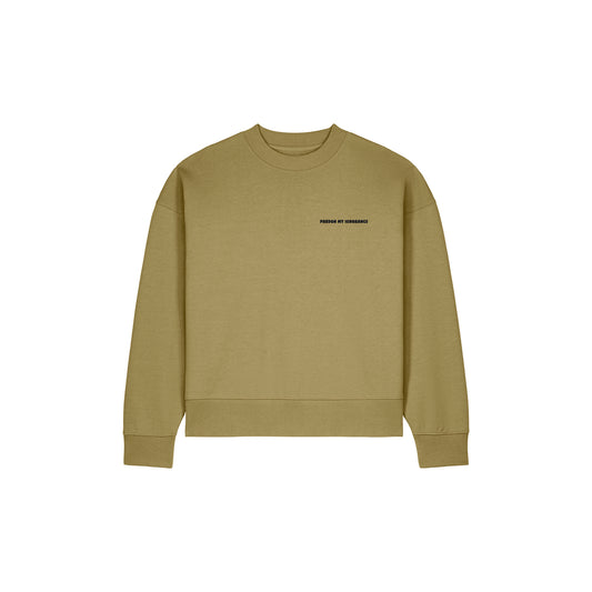 50/50 RECYCLED/ORGANIC COTTON // OVERSIZED SWEATSHIRT // NORDIC SEA WEED