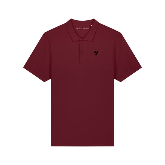 THE NORDIC CORE LIGHTWEIGHT POLO // Nordic Wine Red