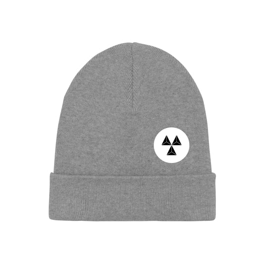 THE NORDIC RIB BEANIE // Nordic Grey Melange
