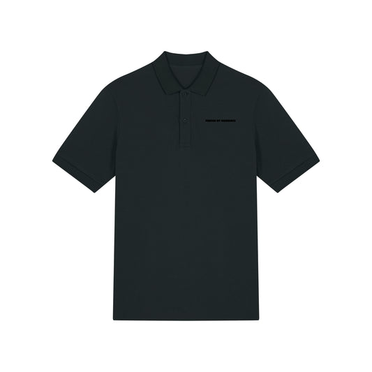 HELL'S KITCHEN WINTER CAMP 2025 // HEAVYWEIGHT POLO-SHIRT // Nordic Deep Black & Black