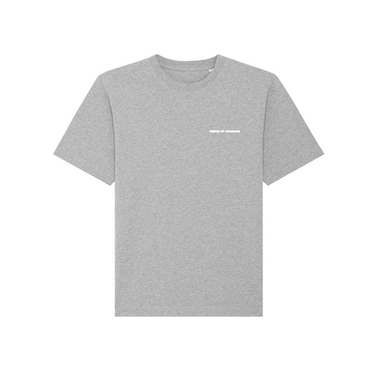 HELL'S KITCHEN WINTER CAMP 2025 // HW SS TEE // Nordic Grey Melange & White