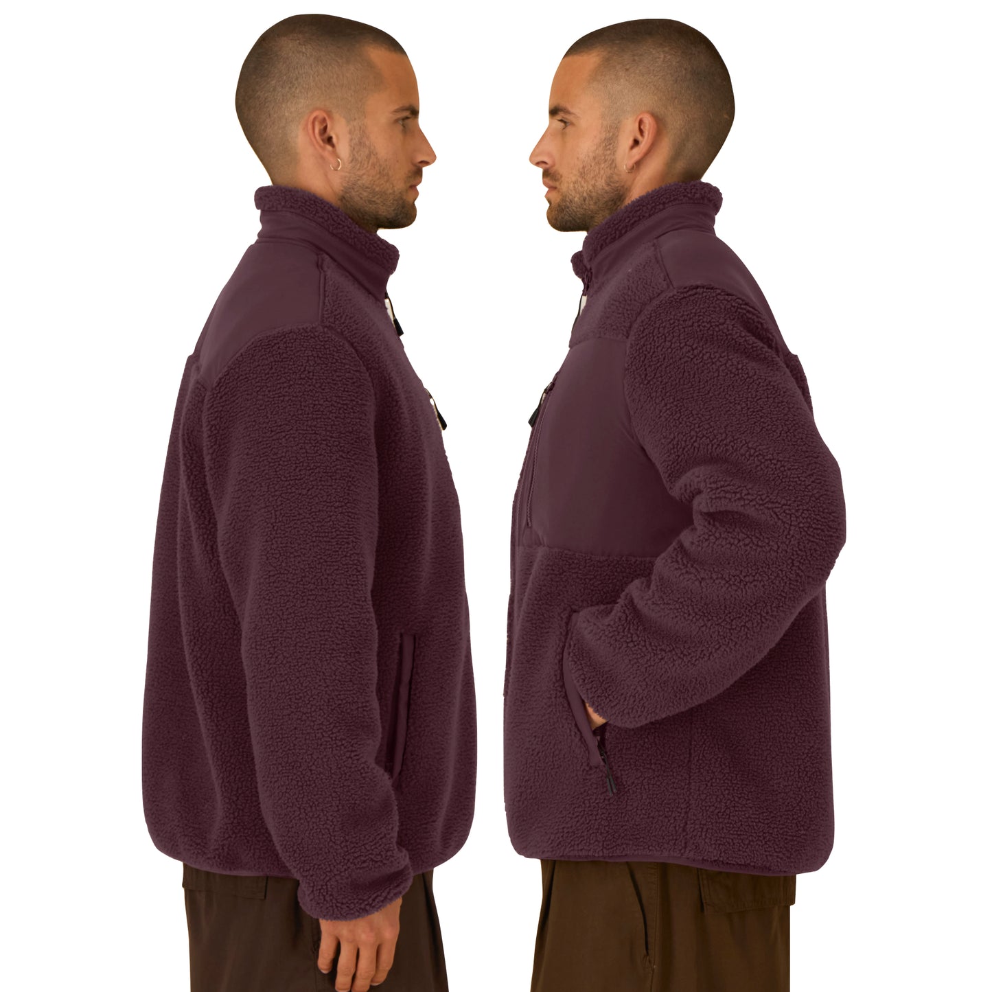 THE NORDIC CORE PILE JACKET // Nordic Wild Berries