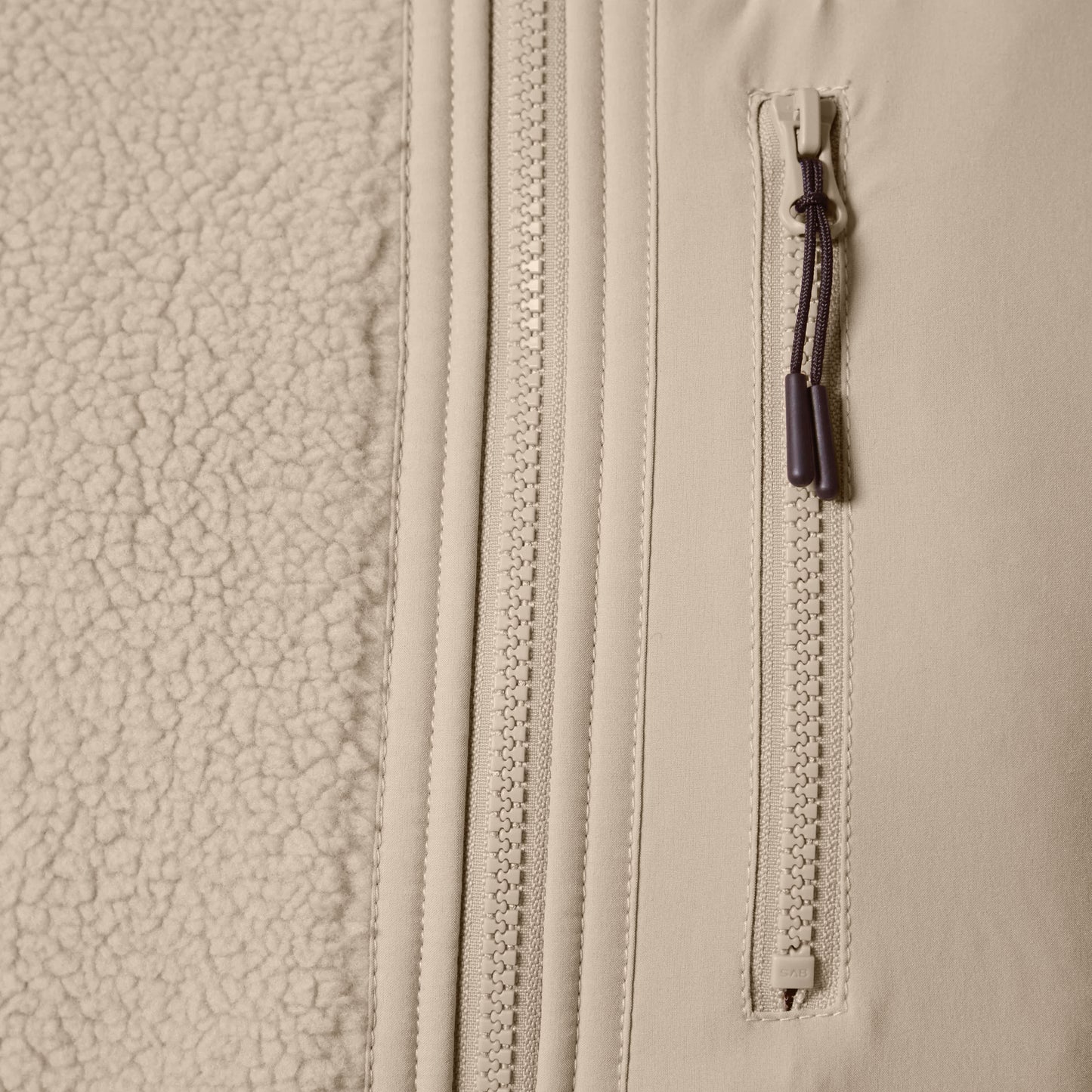 THE NORDIC CORE PILE VEST // Nordic Sand Dune