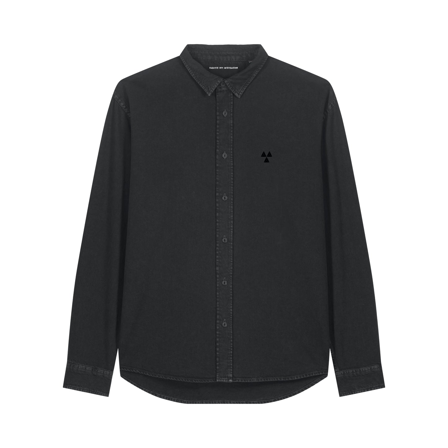 THE NORDIC CORE CANVAS SHIRT // Nordic Garment Dyed Black