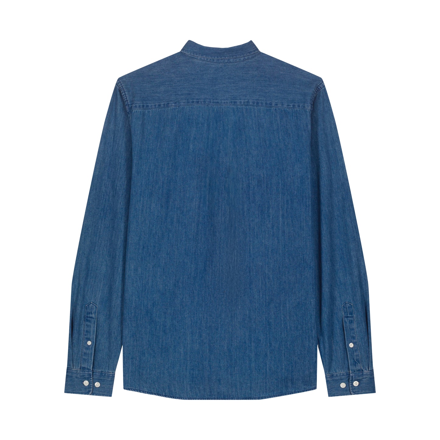 THE NORDIC CORE CASUAL DENIM SHIRT // Nordic Blue Washed