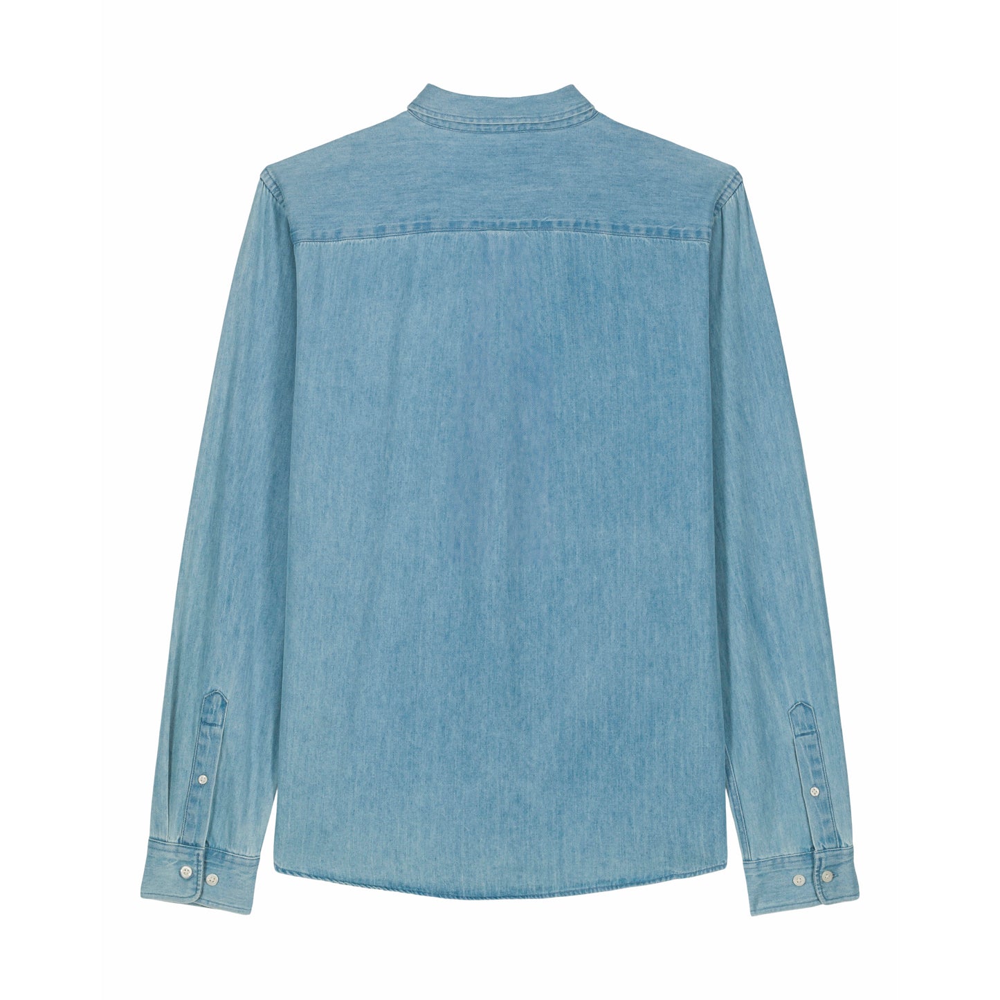 THE NORDIC CORE CASUAL DENIM SHIRT // Nordic Light Washed