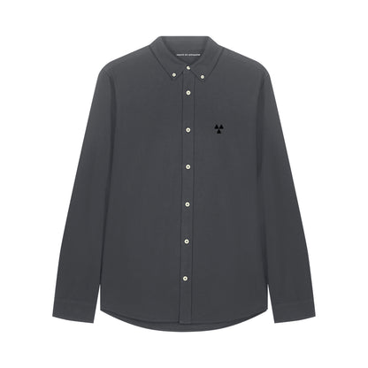 THE NORDIC CORE CASUAL OXFORD SHIRT // Nordic Concrete Grey