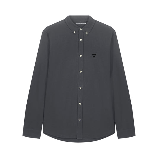 THE NORDIC CORE CASUAL OXFORD SHIRT // Nordic Concrete Grey