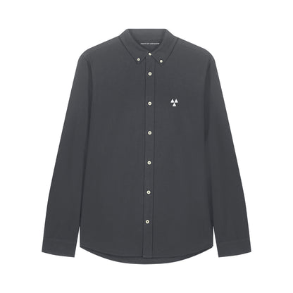 THE NORDIC CORE CASUAL OXFORD SHIRT // Nordic Concrete Grey
