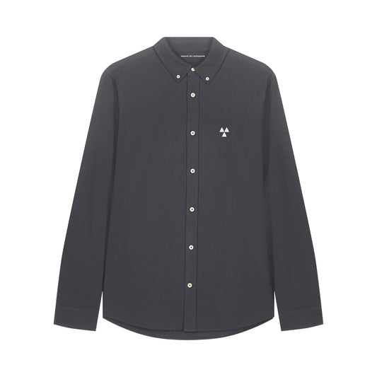 THE NORDIC CORE CASUAL OXFORD SHIRT // Nordic Concrete Grey