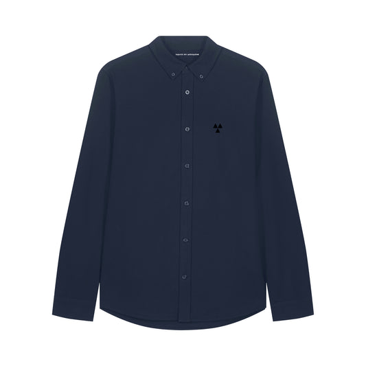 THE NORDIC CORE CASUAL OXFORD SHIRT // Nordic Midnight Blue