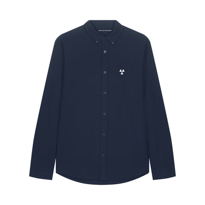 THE NORDIC CORE CASUAL OXFORD SHIRT // Nordic Midnight Blue