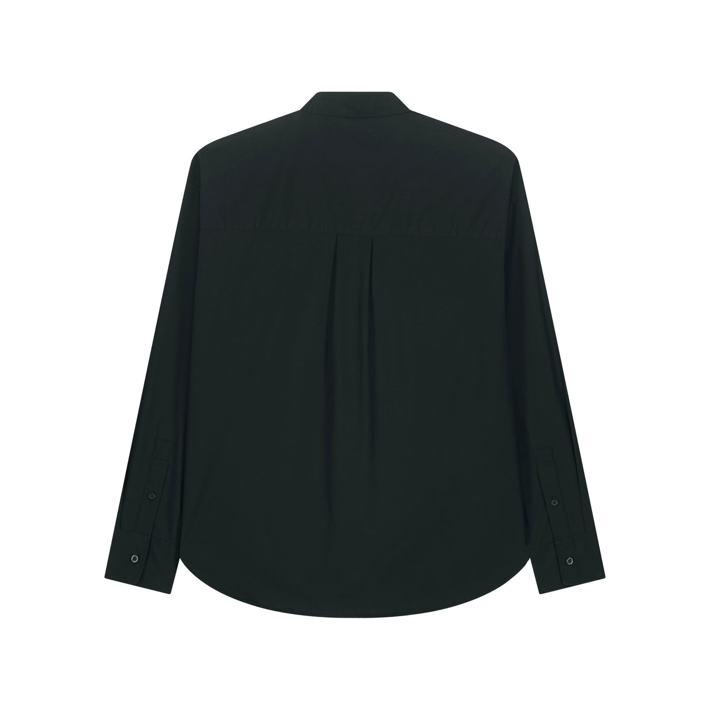 THE NORDIC CORE CASUAL POPLIN SHIRT // Nordic Deep Black
