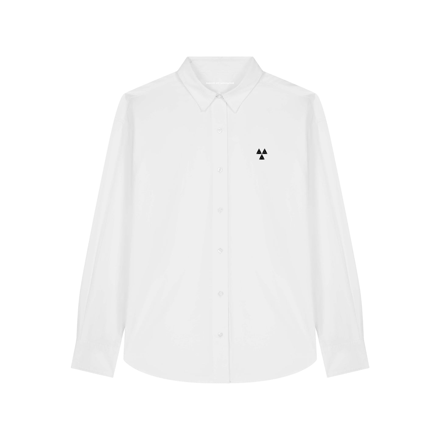 THE NORDIC CORE CASUAL POPLIN SHIRT // Nordic Ice White