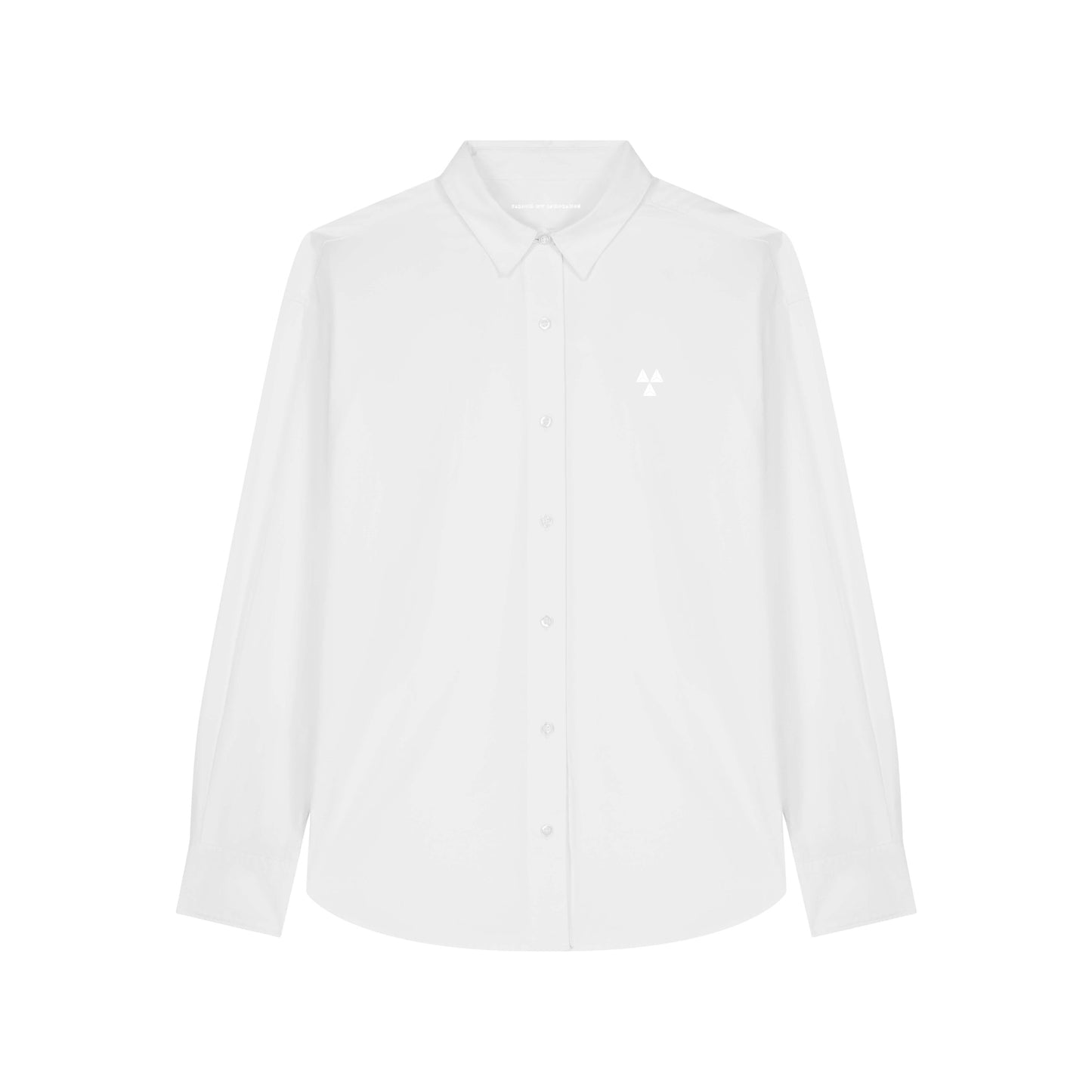 THE NORDIC CORE CASUAL POPLIN SHIRT // Nordic Ice White