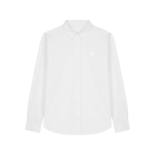 THE NORDIC CORE CASUAL POPLIN SHIRT // Nordic Ice White