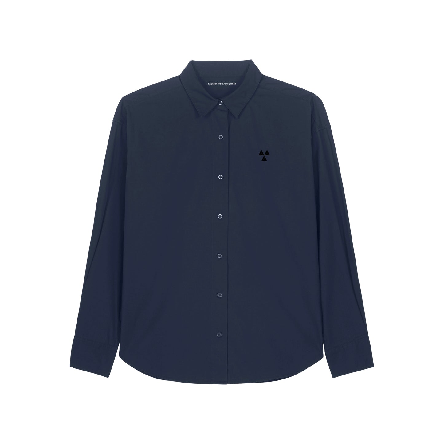 THE NORDIC CORE CASUAL POPLIN SHIRT // Nordic Midnight Blue