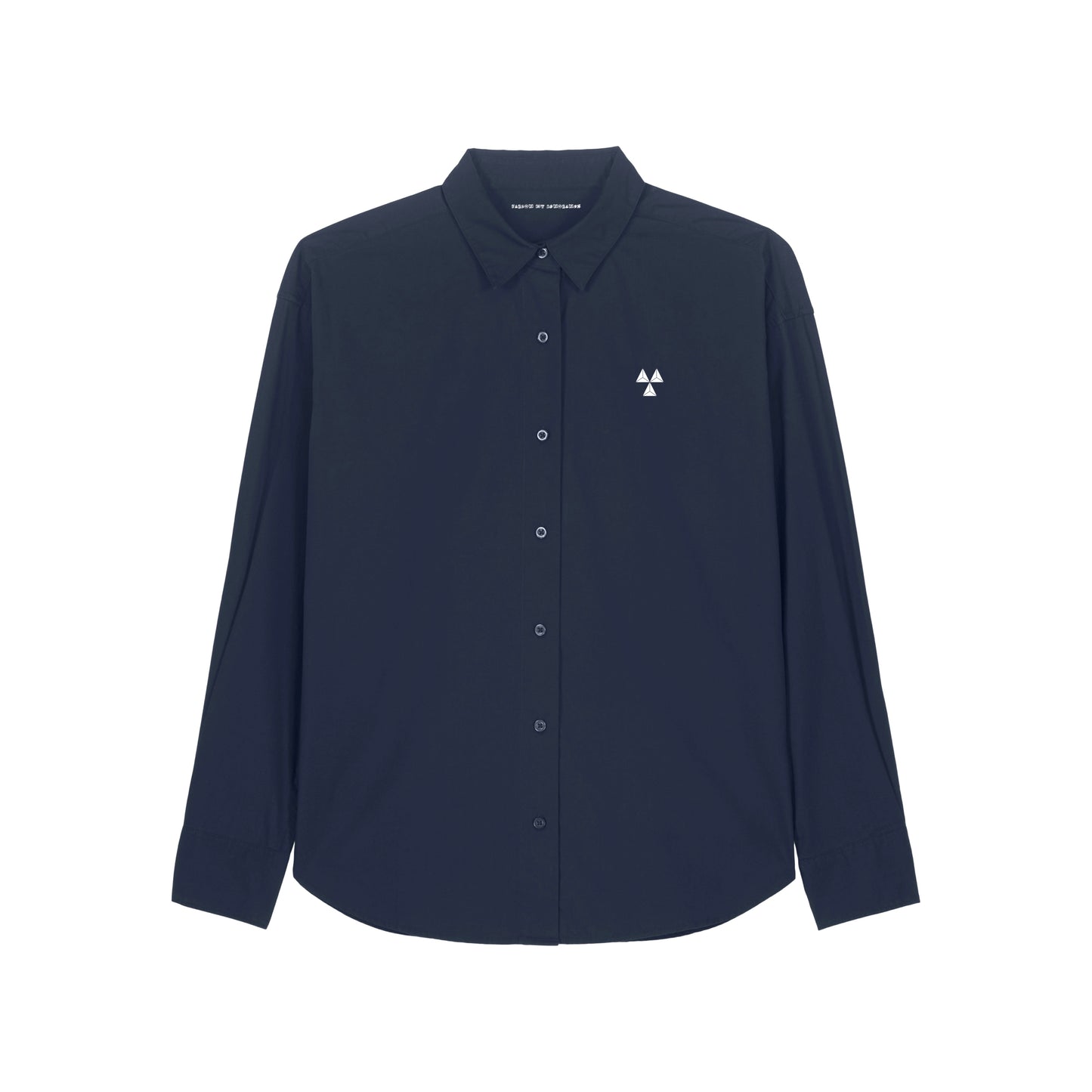 THE NORDIC CORE CASUAL POPLIN SHIRT // Nordic Midnight Blue