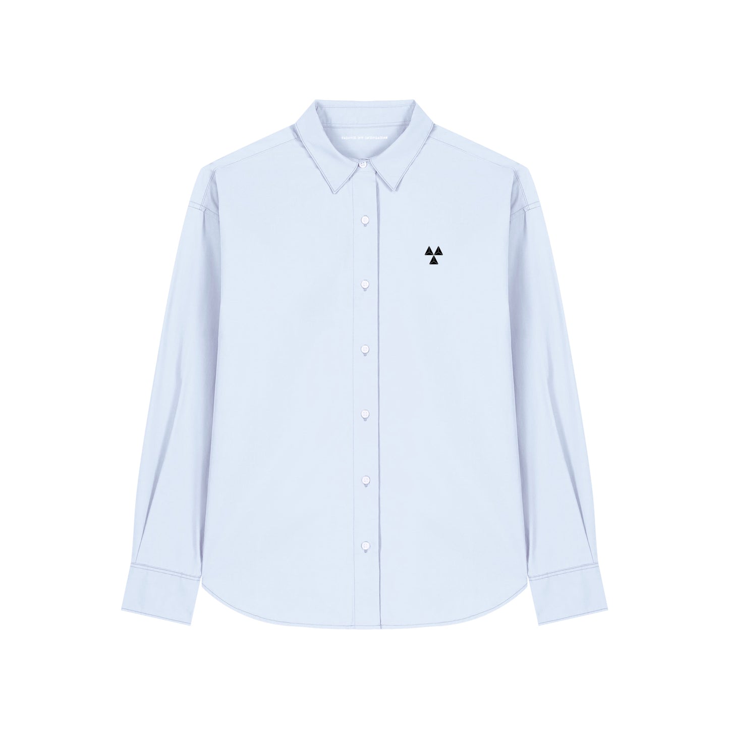 THE NORDIC CORE CASUAL POPLIN SHIRT // Nordic Sky Blue