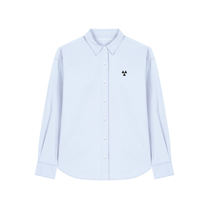 THE NORDIC CORE CASUAL POPLIN SHIRT // Nordic Sky Blue