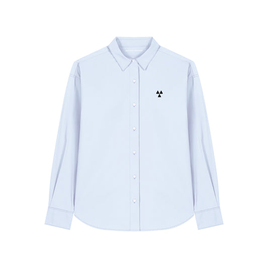 THE NORDIC CORE CASUAL POPLIN SHIRT // Nordic Sky Blue