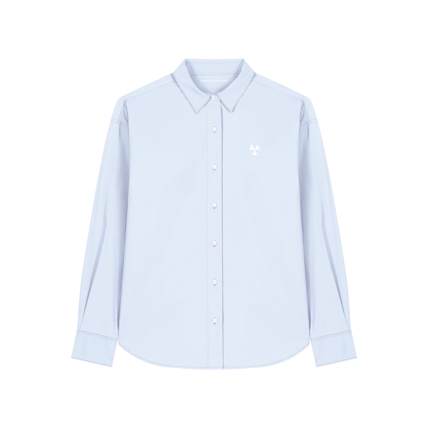 THE NORDIC CORE CASUAL POPLIN SHIRT // Nordic Sky Blue