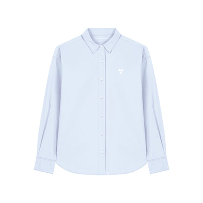 THE NORDIC CORE CASUAL POPLIN SHIRT // Nordic Sky Blue