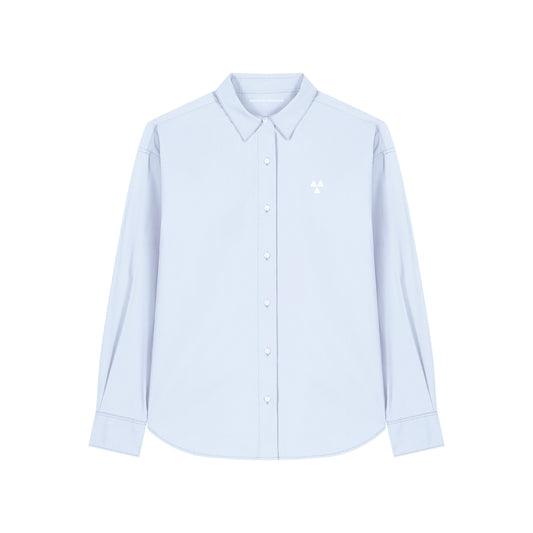 THE NORDIC CORE CASUAL POPLIN SHIRT // Nordic Sky Blue