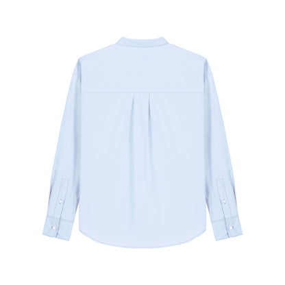 THE NORDIC CORE CASUAL POPLIN SHIRT // Nordic Sky Blue