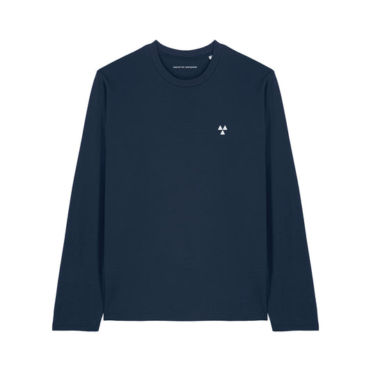 THE NORDIC LW LS TEE // Nordic Midnight Blue