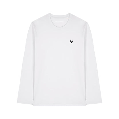THE NORDIC LW LS TEE // Nordic Ice White