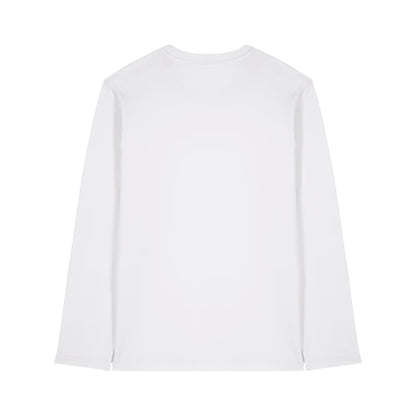 THE NORDIC LW LS TEE // Nordic Ice White