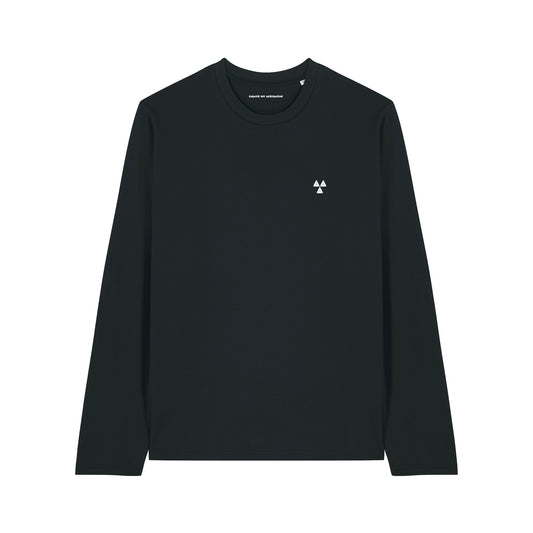 THE NORDIC LW LS TEE // Nordic Deep Black