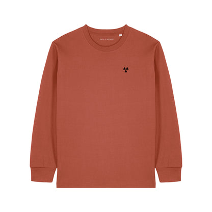 THE NORDIC HW LS TEE // Nordic Brick Red