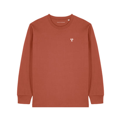 THE NORDIC HW LS TEE // Nordic Brick Red