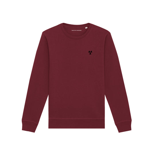 THE NORDIC BASIC SWEAT // Nordic Blood Red