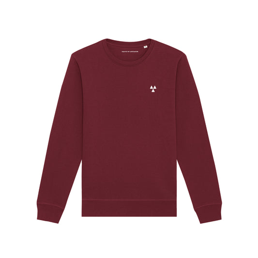 THE NORDIC BASIC SWEAT // Nordic Blood Red