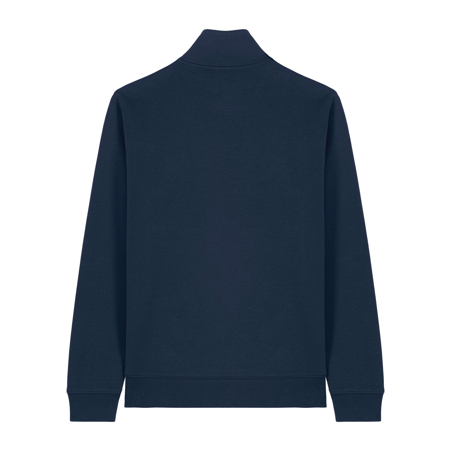 THE NORDIC BASIC ZIP NECK SWEAT // Nordic Midnight Blue