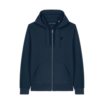 THE NORDIC BASIC ZIP HOODIE // Nordic Midnight Blue