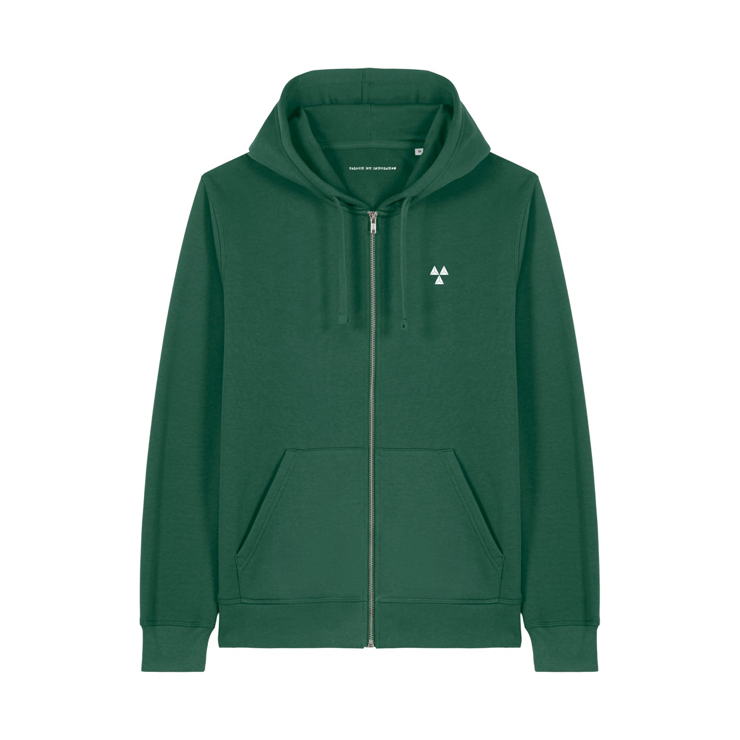 THE NORDIC BASIC ZIP HOODIE // Nordic Field Gren