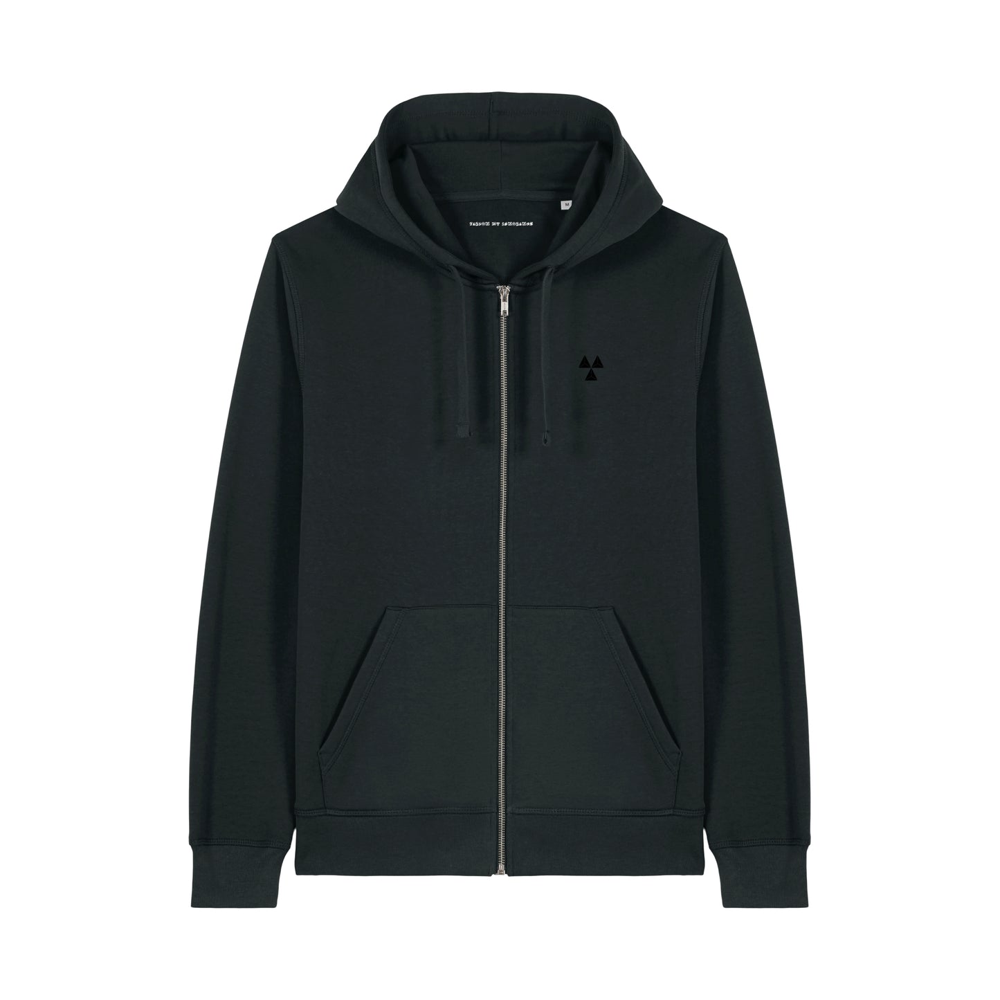 THE NORDIC BASIC ZIP HOODIE // Nordic Deep Black