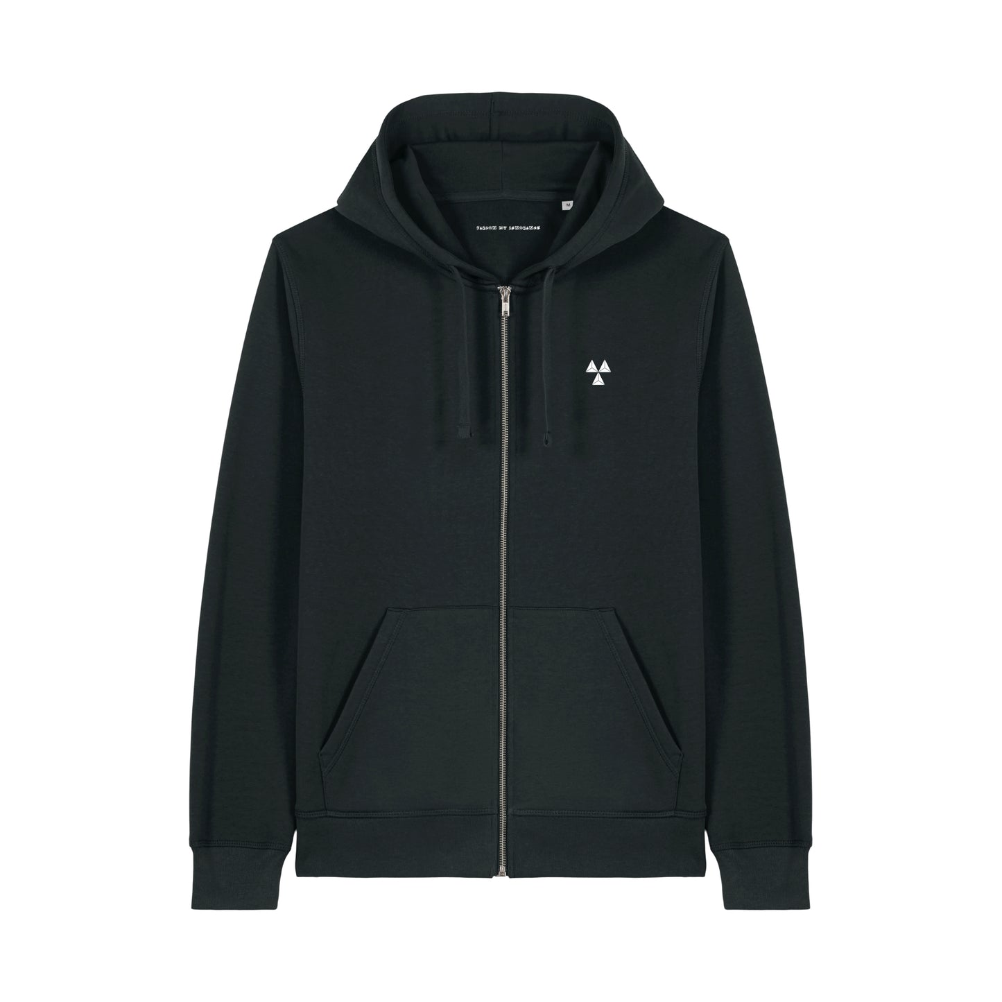 THE NORDIC BASIC ZIP HOODIE // Nordic Deep Black