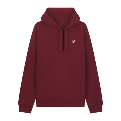 THE NORDIC BASIC HOODIE // Nordic Blood Red