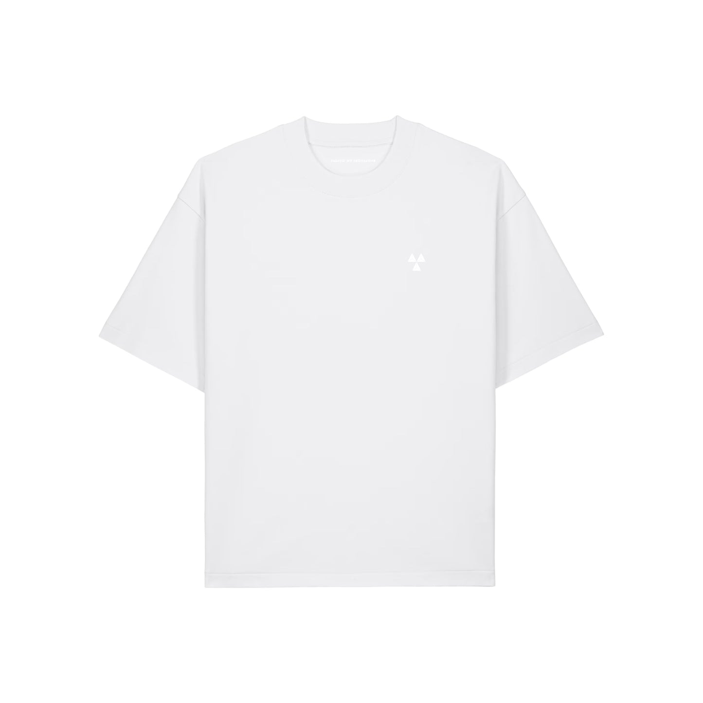 THE NORDIC OVERSIZE TEE // Nordic Ice White
