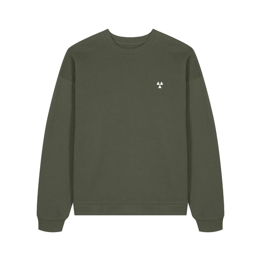 THE NORDIC LW CREWNECK // Nordic Forest Green